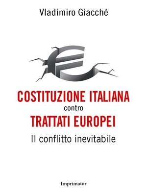 cover image of Costituzione italiana contro trattati europei